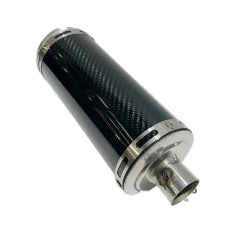 125cc 140cc 150cc PIT PRO Dirt Bike 32mm Carbon Fiber Exhaust Muffler