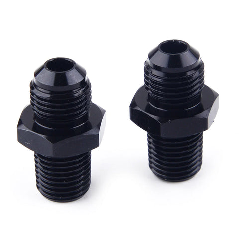 GM Turbo 4L60E 6AN Transmission Oil Cooler Adapter Fittings (1993-2002)