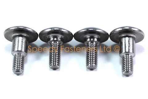 Suzuki GSX-R1000 Bolts / Stainless 4x / Rear Fairing Seat Bolts (2003–2004)