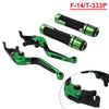 Thruxton / Street Cup Extendable Brake Clutch Lever Handlebar Grip Set