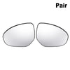 Mazda 2 3 Left Right Side Mirror Glass w/ Backing Plate (2003-2013)