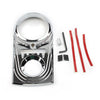 Harley Softail FLSTC Street Glide Chrome ABS Dash Panel Insert Cover