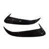 Benz W205 C63 C43 AMG 2 x Carbon Fiber Rear Side Splitter Trim (14-17)
