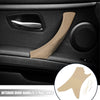BMW 3 Series E90 Car Interior Door Handles Strap Cover Hand Sewing Beige