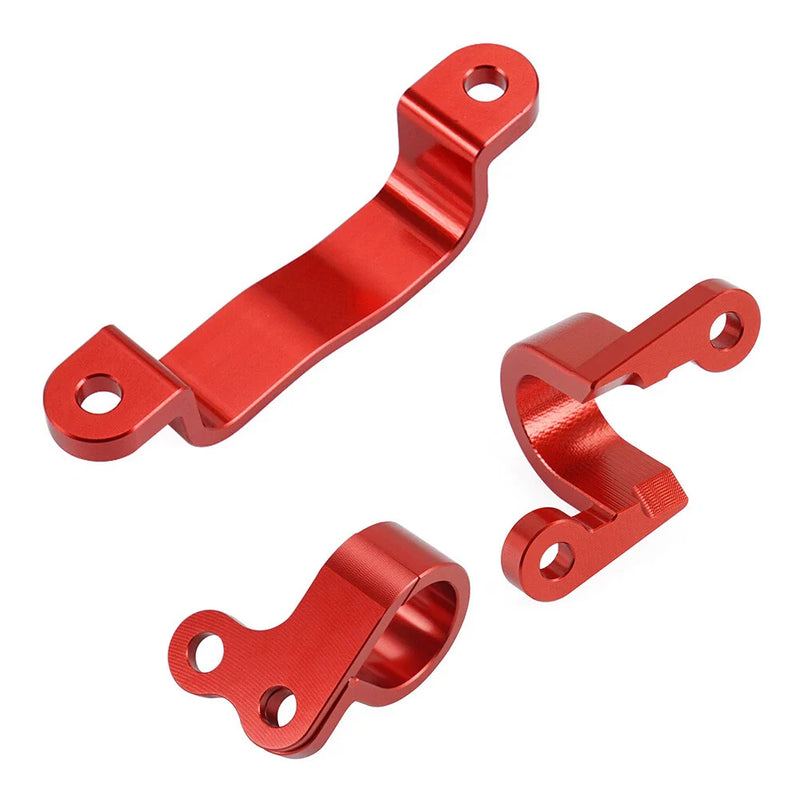 Honda CRF250R CRF450X Rear Brake Line Cable Guide Clamp (2010-2017)