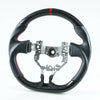Toyota 86, Subaru BRZ, Scion FR Flat Bottom Carbon Leather Steering Wheel (2012-2020)