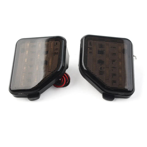 Jeep Wrangler JL Sahara Rubicon 2 x Rear Bumper Reflector Lights (2018+)