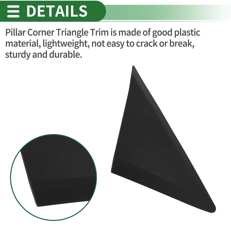 Mercedes-Benz Sprinter Front Right Pillar Corner Triangle Trim (2007-2018)