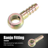 Motorcycle Car 3pcs 12mm Hose Barb & 9.3mm Banjo Fitting Fuel Line Adaptor