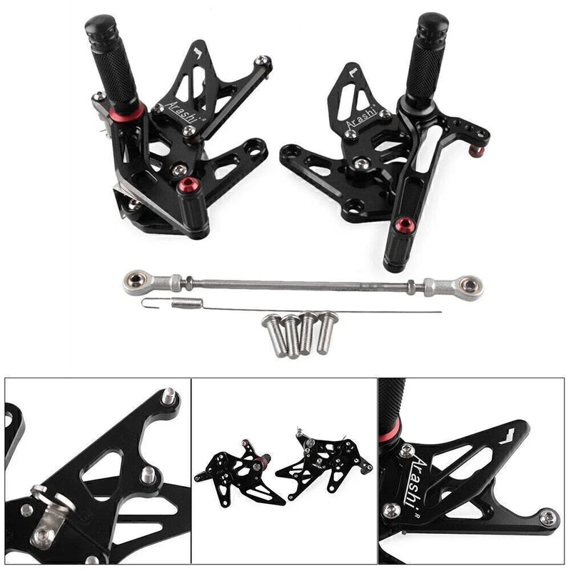 Suzuki Hayabusa GSX1300R 2 x CNC Rear Set Footrest Pegs (1999-2020)