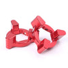 Universal Motorcycle CNC RED 17mm Front Fork Preload Adjusters