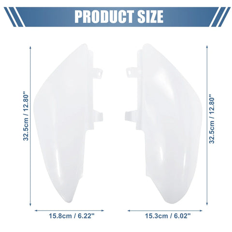 Honda CRF50 XR50 Motorcycle Twin Exhaust Muffler Guard (2004-2023)