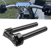 Harley Fat Boy, Low Rider 8.5" Handlebar Riser Top Clamp Black