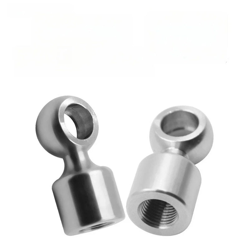 Motorcycle Oil Pipe Extension 3.5cm Stainless Steel 304 Secure Threads