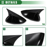 Honda Accord (2018-2021) Gloss Black Car Rearview Mirror Cover Caps