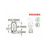 MICHIBA Interior Rego Park Lamp Halogen Globe 12V 5W