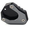KAWASAKI Ninja 400, Versys 650, KLX 250 CNC Gray Foot Stand Side Extension Plate
