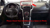 Isuzu MU-X 2013-2018 (LHD) 2 x Covers Dashboard Mat Cover
