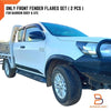 Toyota Hilux Revo Front Set Slim Ute Fender Flares (2015-2020)