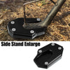 Suzuki V-Strom1050 Kickstand Plate Pad Aluminum Alloy Black (2020–2024)
