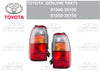 Toyota Hilux LN165 RZN168 2 x Genuine Rear Combination Lamp Assy
