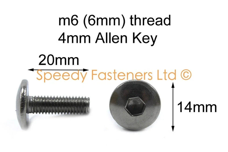 Yamaha TDM900 Inox Fork Head Bolts & Windscreen Fixings Kit (2002–2010)