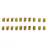 3 / 16" Tube for Vehicle Metric Brake Line Fittings Nut End Union Male Zinc 20x