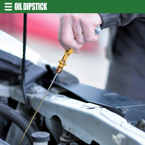 Mazda Miata 1999-2005 Metal Plastic Yellow Engine Oil Dipstick
