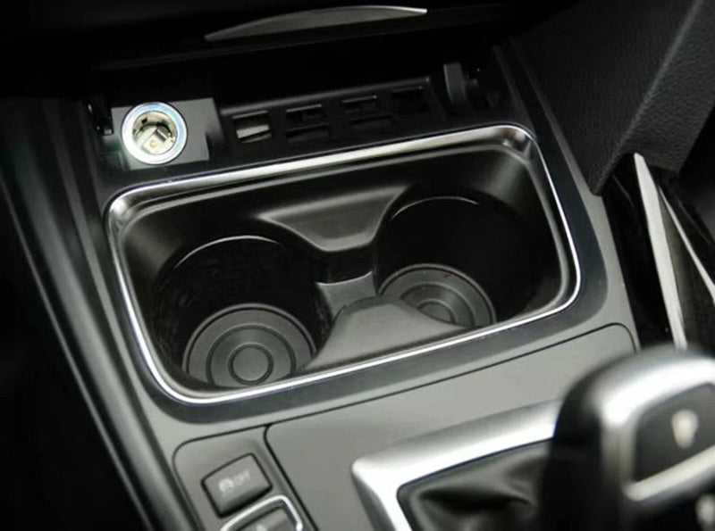BMW F30 F31 F34 F35 F80 (2013-2019) Black Cup Holder Insert