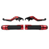 Honda ADV150 Red Extendable Brake Clutch Levers Grip Set (2019-2020)
