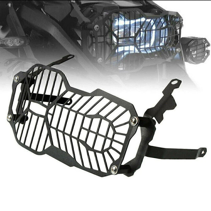 BMW R1200GS / R1200GS ADV (2013-2018) Black Headlight Protector Guard