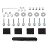 Harley Road Glide Chrome Windshield Windscreen Trim Kit (2004-2013)