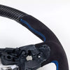 Ford Focus Kuga Steering Wheel Carbon Fiber Flat Bottom Suede (2020-2023)