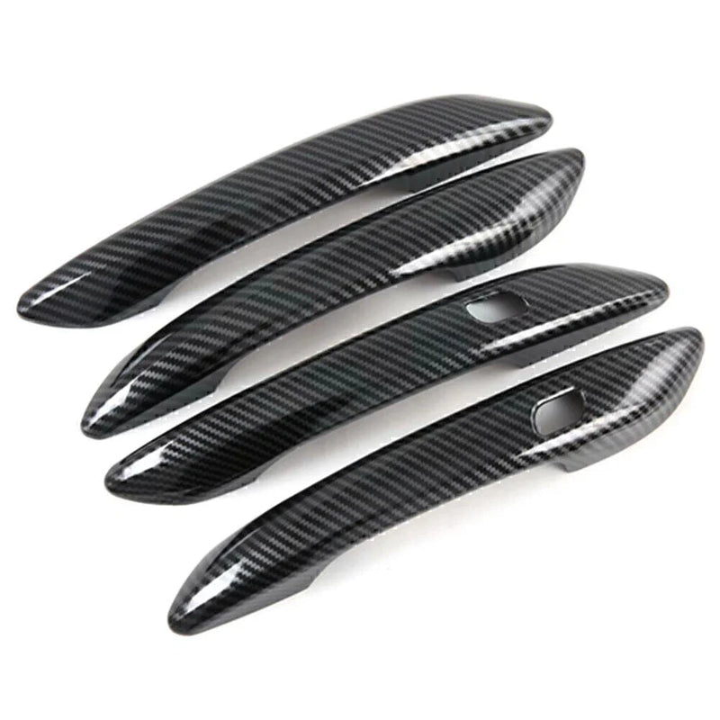 Hyundai Elantra 4pcs Carbon Fiber Exterior Side Door Handle Covers (2021)