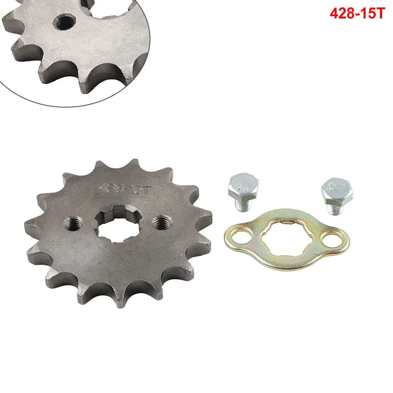 110CC 125CC ATV Pit Dirt Quad Bike 17mm 15T Front Sprocket