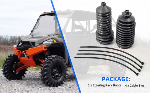 Polaris Ranger RZR 2 x Steering Rack Boots (2007–2019)