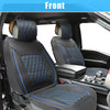 Dodge Ram (2009-2023)  Black Blue Seat Covers Cushion Cover
