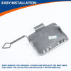 BMW 1 Series (2012-2019) - Ice Silver Metallic Tow Hook Cover