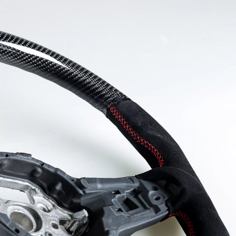 VW Golf / Polo GTI Jetta GLI Scirocco Carbon Suede Steering Wheel (2006-2023)