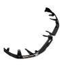 BMW 5 Series 2 x Gloss Black Front Bumper Spoiler Lip Splitter (2024)