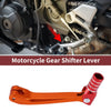 Honda CRF150F 2003-2017 - Orange Red Silver Tone Shifter Lever