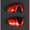Mini Cooper R55 R56 R57 Red Carbon Fiber Gear Shift Knob Head Cover Trim fit