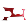 Ford Mustang Red Carbon Fiber Gear Shift Panel Cover Trim (2015-2019)