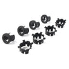Jeep Wrangler JL JT Black Front Bumper Radar Probe Bracket (2018-2022)