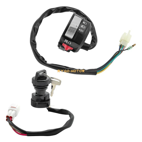 Yamaha Warrior 350 YFM350X Headlight Switch & Ignition Key Switch