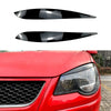 VW Polo 9N 9N3 Headlight Eyelid Trim 1 Pair (2005-2009)