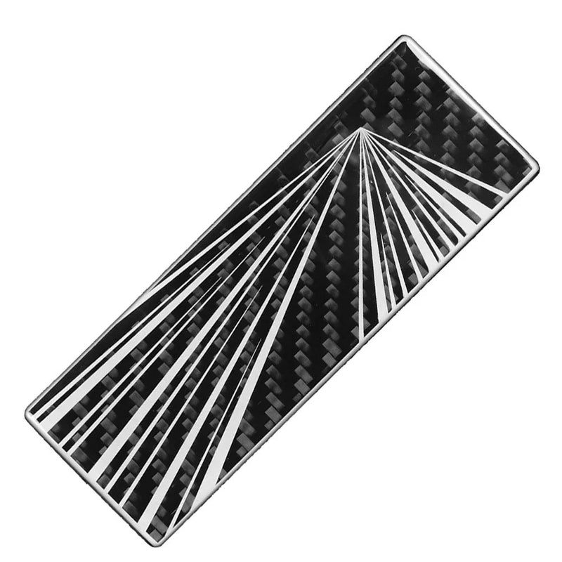 Tesla Model 3 Y Carbon Black Trunk Emblem Decal (2017-2023)