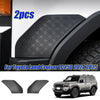 Land Cruiser LC250 ABS Gloss Black Front Bumper Side Wheel Cover Trim (2024–2024)