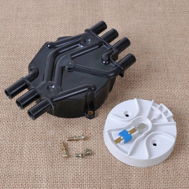Chevy GMC Oldsmobile V6 4.3L Vortec Ignition Distributor Cap & Rotor (1996-2002)