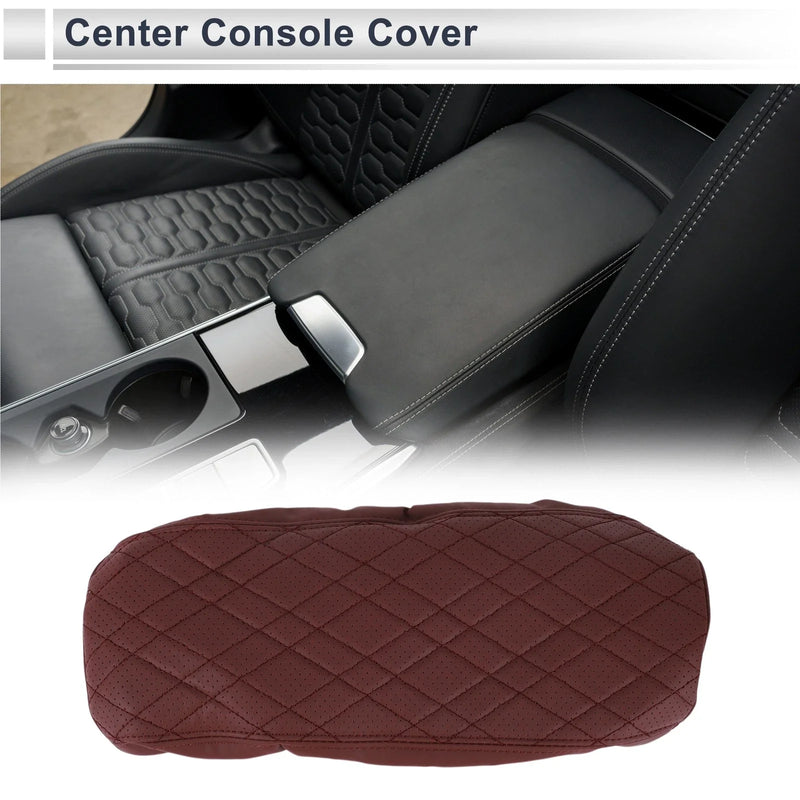 BMW i3 (2022-2024) Wine Red 1 Pc Center Console Cover